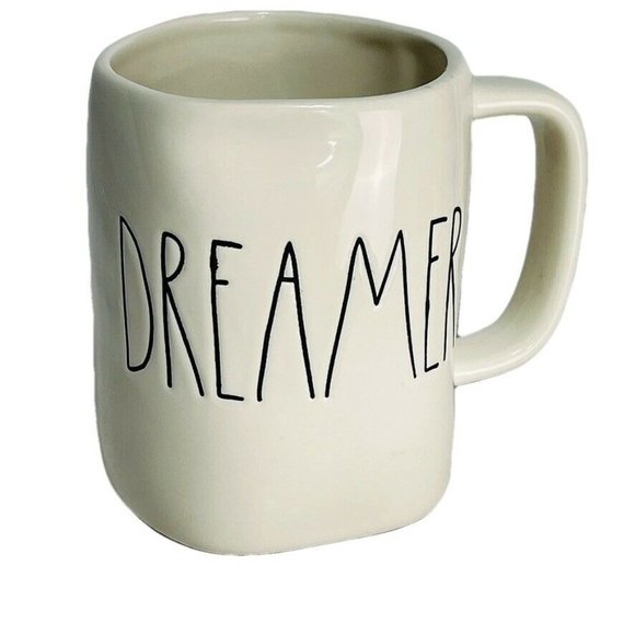 Rae Dunn Other - RAE DUNN ARTISAN COLLECTION by MAGENTA "DREAMER" Cup 16 oz Ivory Mug NEW